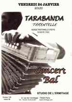 Affiche concert Tarabanda