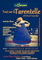Affiche All about Tarentella
