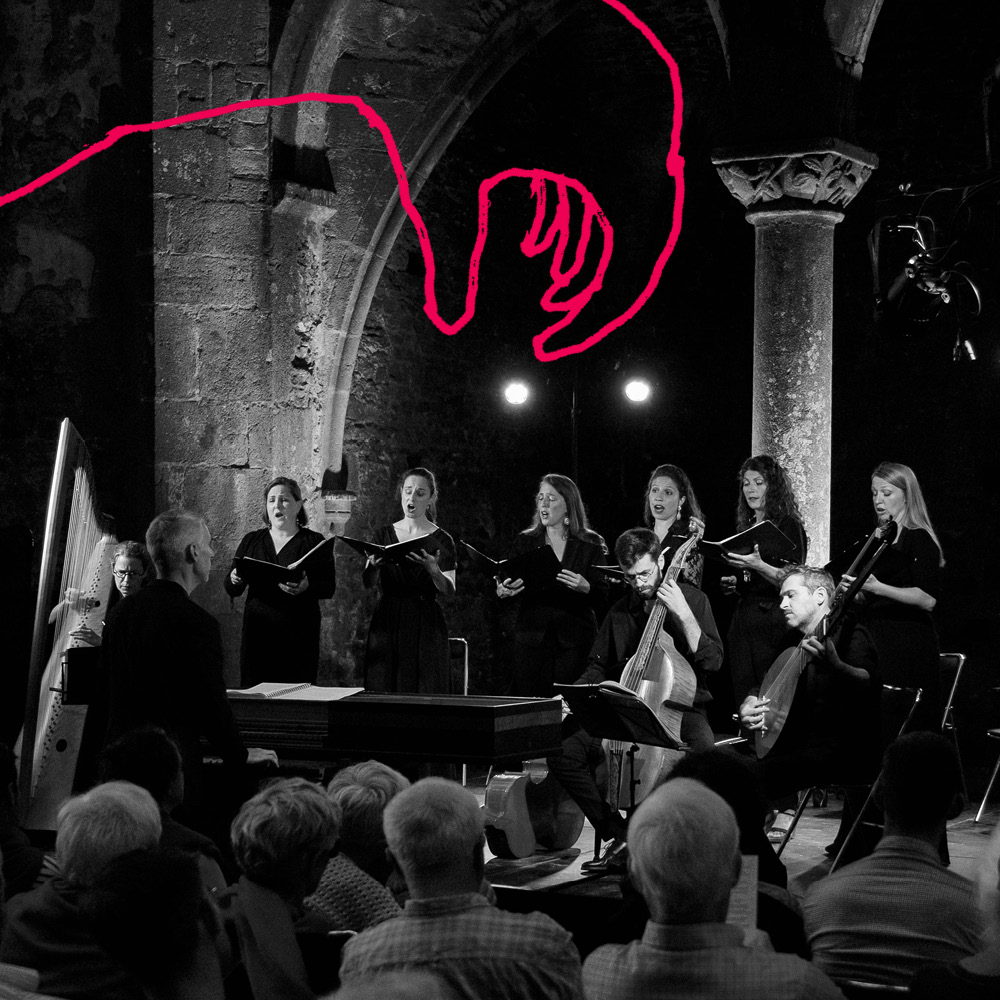 Le concert secret des dames, Ensemble Correspondances- couverture