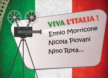 Viva l'Italia, musiques de film avec Ciné-Trio - couverture