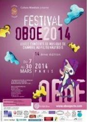 Festival Oboe 2014- Affiche Festival Oboe 2014- Affiche