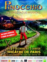 Affiche Pinocchio, le spectacle musical ©