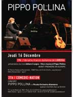 Affiche concert Pippo Pollina