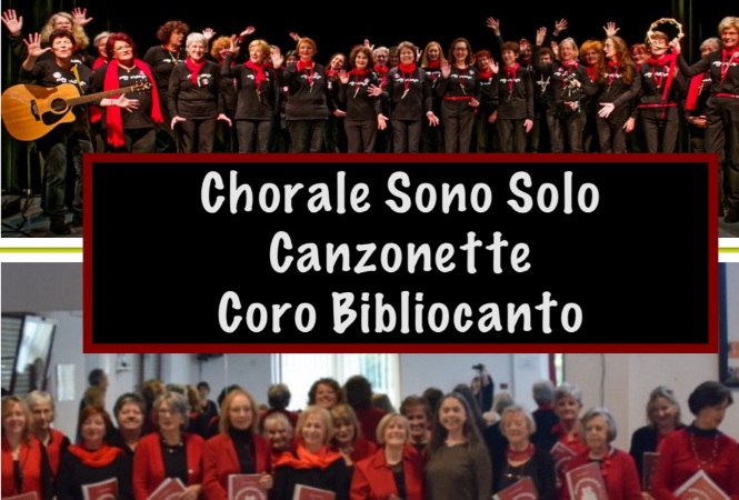 Sono Solo Canzonette et le Coro Bibliocanto - couverture