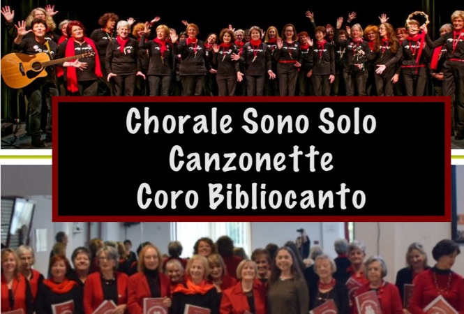 Sono Solo Canzonette et le Coro Bibliocanto - affiche Sono Solo Canzonette et le Coro Bibliocanto - couverture