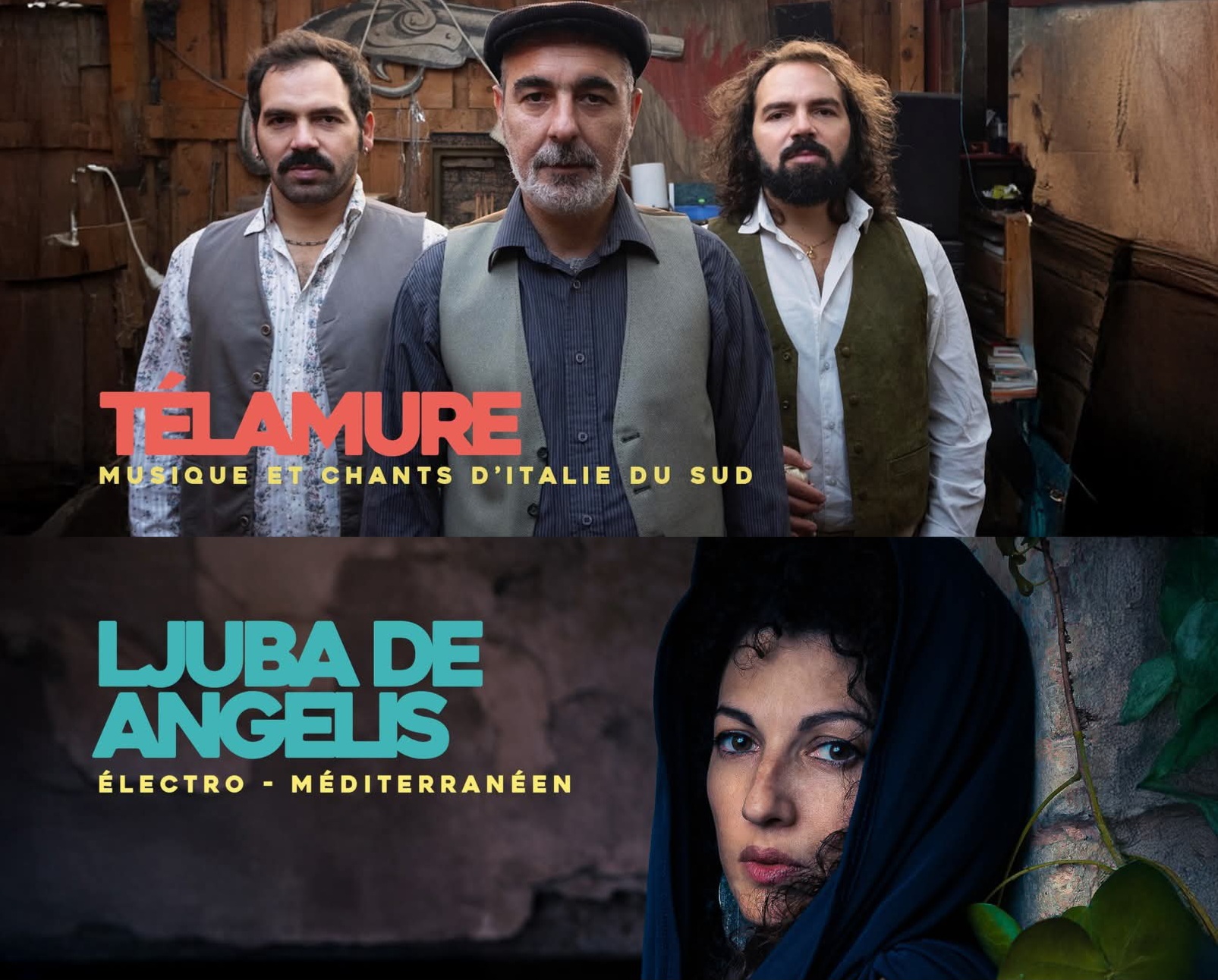 TÉLAMURÉ et Ljuba de Angelis à Romainville- couverture