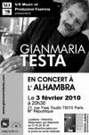 Gianmaria Testa à l'Alhambra