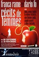 Récits de Femmes - affiche