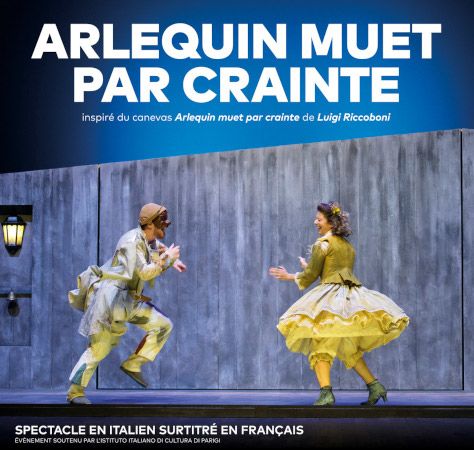 Arlequin muet par crainte - affiche