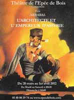 L'Architecte et L'empereur d'Assyrie affiche L'Architecte et L'empereur d'Assyrie affiche
