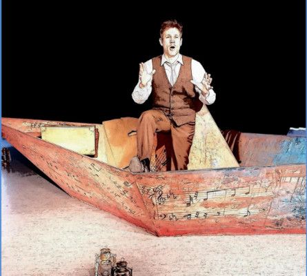 Une scène du spectacle Novecento d'après Baricco Une scène du spectacle Novecento d'après Baricco