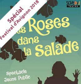 Des roses dans la salade - affiche