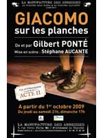 Giacomo, sur les planches