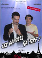 Affiche de la pièce Les opposés ça tire
