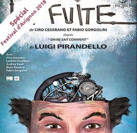 La fuite de Luigi Pirandello - affiche La fuite de Luigi Pirandello - affiche