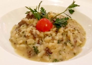 Risotto aux morilles