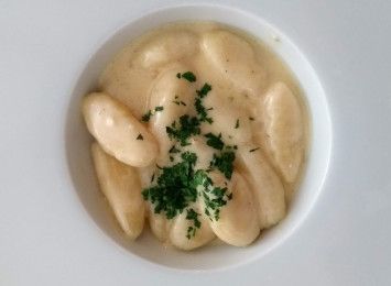 Gnocchi à la crème de parmesan