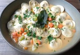 Norma - petits ravioli farcis au braisé de veau