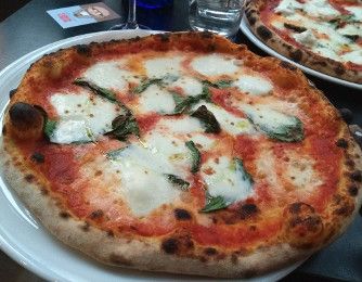 La pizza margherita de Roba Seria