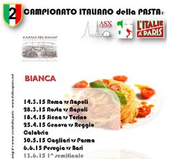 Campionato italiano della pasta, deuxième édition