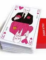 Jeu de cartes sur Silvio Berlusconi et ses amis