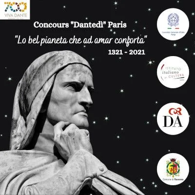 Un concours pour célébrer Dante Alighieri. #ConcorsoDanteParigi