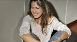 Pari des Libraires, Simonetta Greggio en compagnie de Dominique Labourier