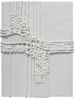 Contextures blanches, exposition de  Emanuela Lena