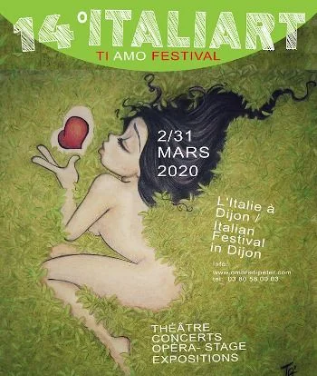 Italiart 2020 : Ti amo festival. L'Italie de retour à Dijon
