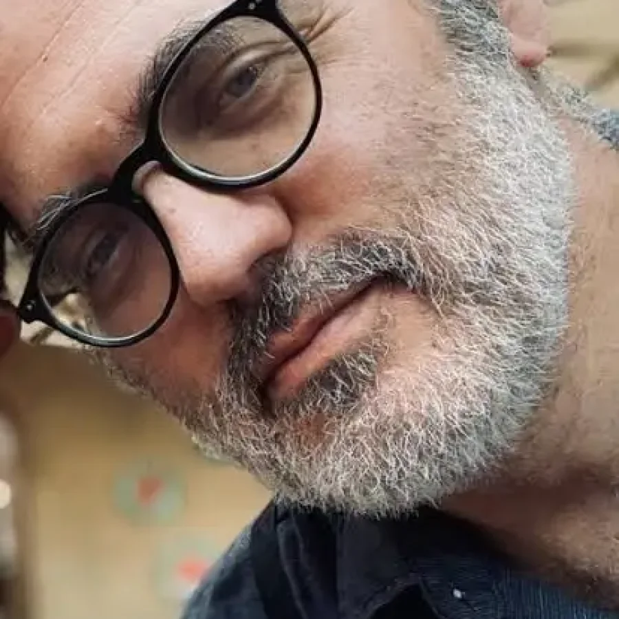 Dario Lanfranca à La Libreria pour présenter Il vento ara il cielo