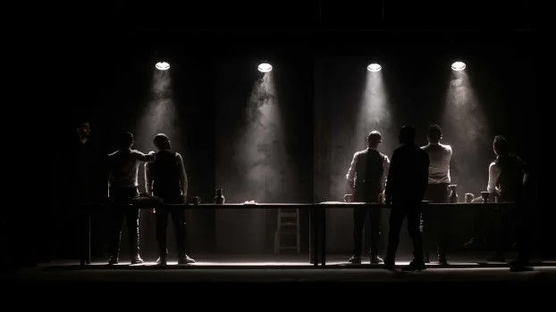 Macbeth, en sarde, dans la mise en scène d'Alessandro Serra au Théâtre des Bouffes du Nord