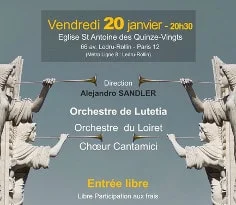 Concert Baroque. Gloria et Magnificat de Vivaldi